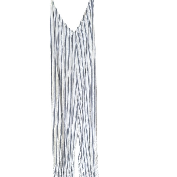 Forever 21 Striped Jumpsuit size Large - Picture 4 of 8